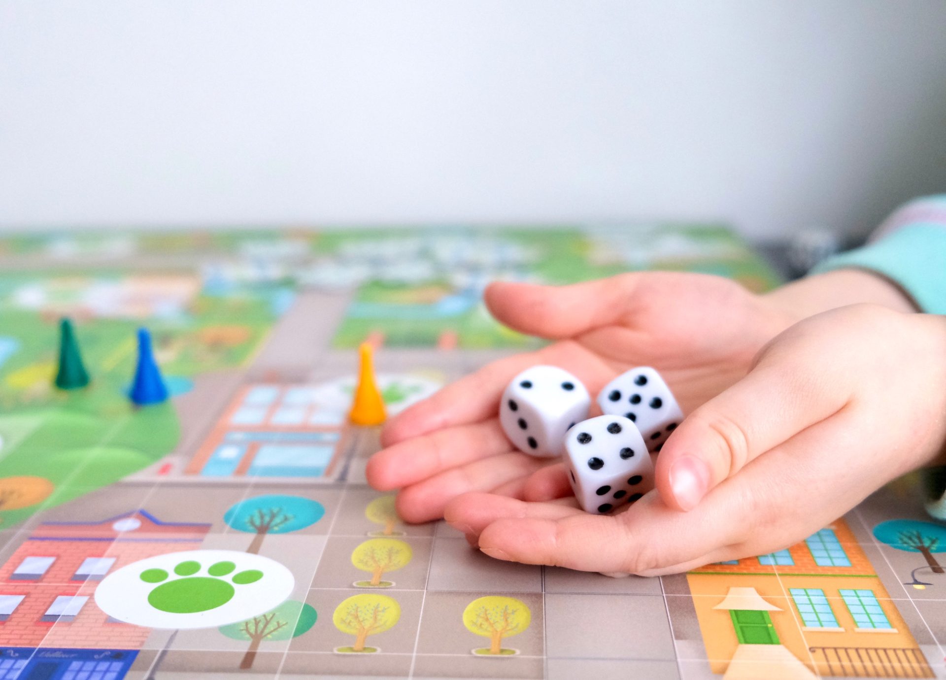 Jeux de société pour la maison.