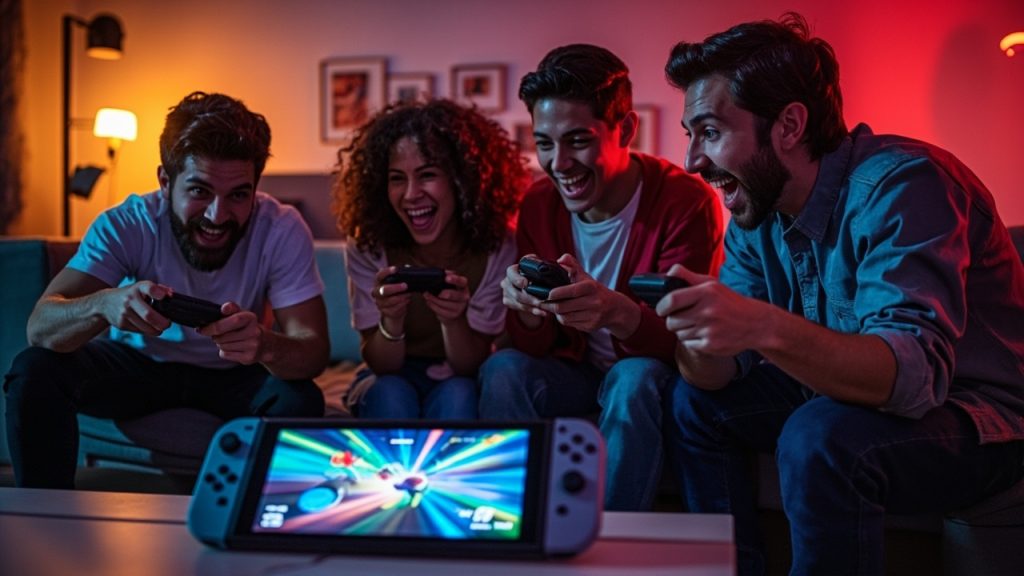 Jeux switch multijoueur local : la révolution du gaming en groupe