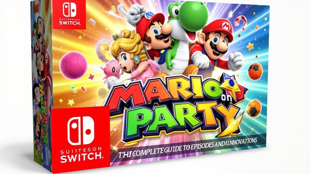 Mario party sur switch : le guide complet des épisodes et innovations