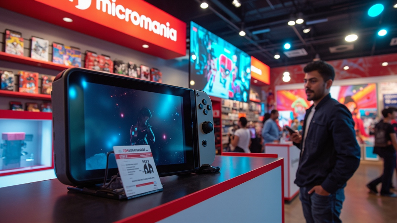 Combien coûte la Nintendo Switch 2 chez Micromania