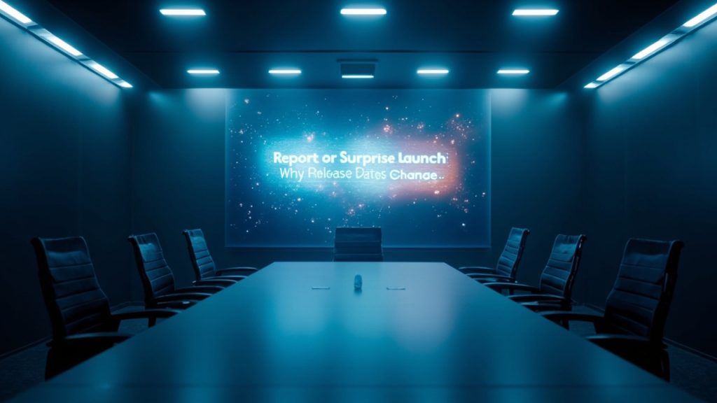 Report ou lancement surprise : pourquoi les dates de sortie bougent