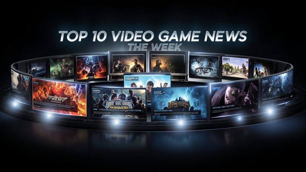 Top 10 actus jeux vidéo de la semaine : sorties, patchs, rumeurs