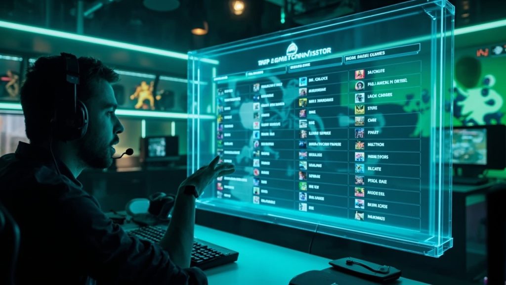 Les jeux les plus joués en ce moment : classement et explications