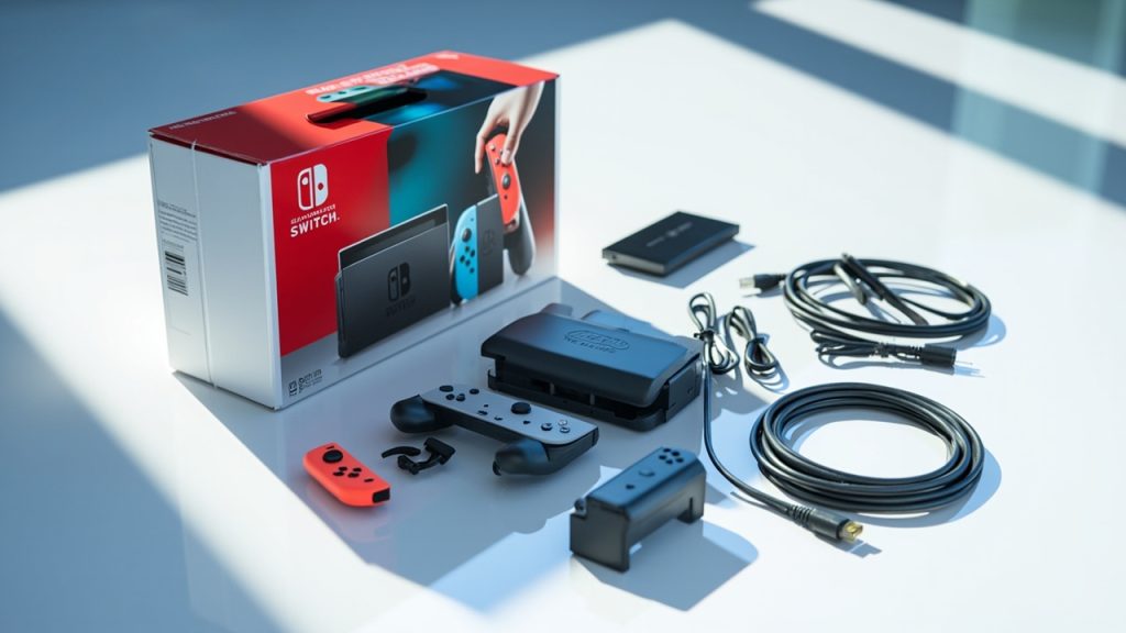 Déballage complet : tout ce qui est fourni avec la switch 2