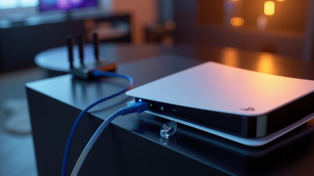 Faut-il brancher la playstation 5 slim en ethernet ou en wi‑fi ?