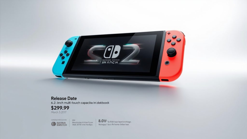 La nintendo switch v2 : date de sortie, prix et caractéristiques