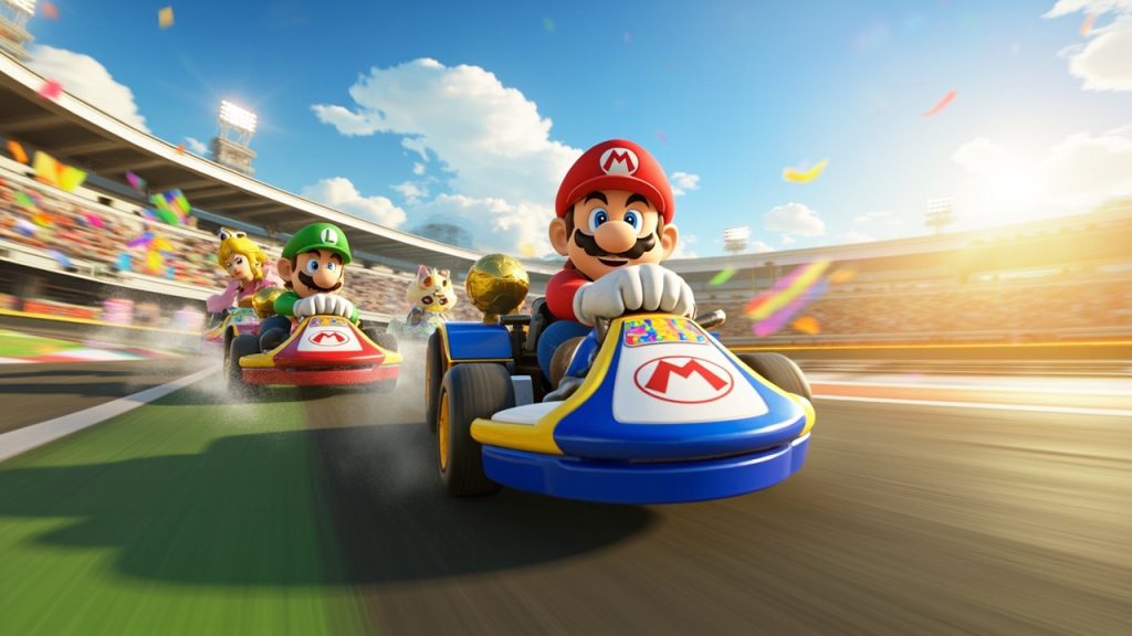 Le jeu le plus vendu sur switch : mario kart 8 deluxe
