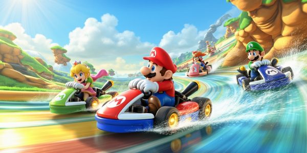 Le jeu le plus vendu sur switch : mario kart 8 deluxe Le jeu le plus vendu sur switch : mario kart 8 deluxe
