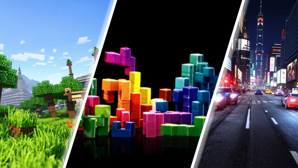 Les trois jeux vidéo les plus vendus au monde