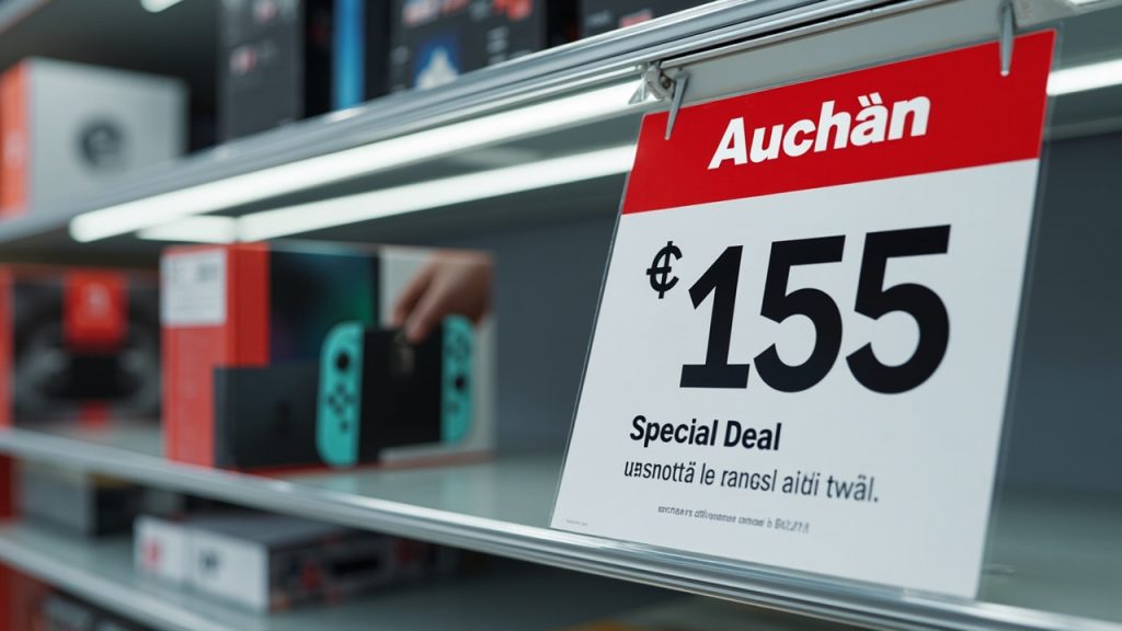 Prix de la nintendo switch 2 chez auchan : offres et promotions