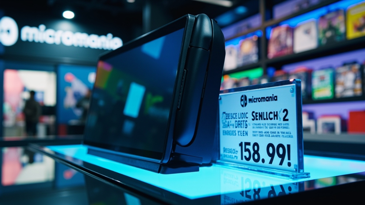 Quel est le prix de la nintendo switch 2 chez micromania